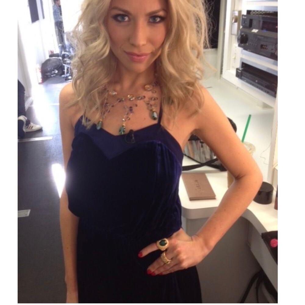Robert Rodriguez On The Prowl Velvet Seen On TV Stassi From VPR Party Mini Dress